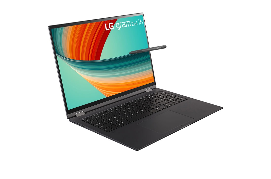 LG gram 2in1 Ultra-Lightweight with 16” 16:10 Anti-glare Display ...