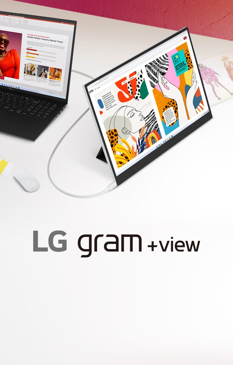 LG gram +view