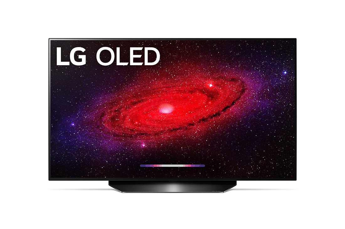 LG CX 48 inch 4K Smart Self-Lit OLED TV w/ AI ThinQ®, Front view with infill image, OLED48CXPTA