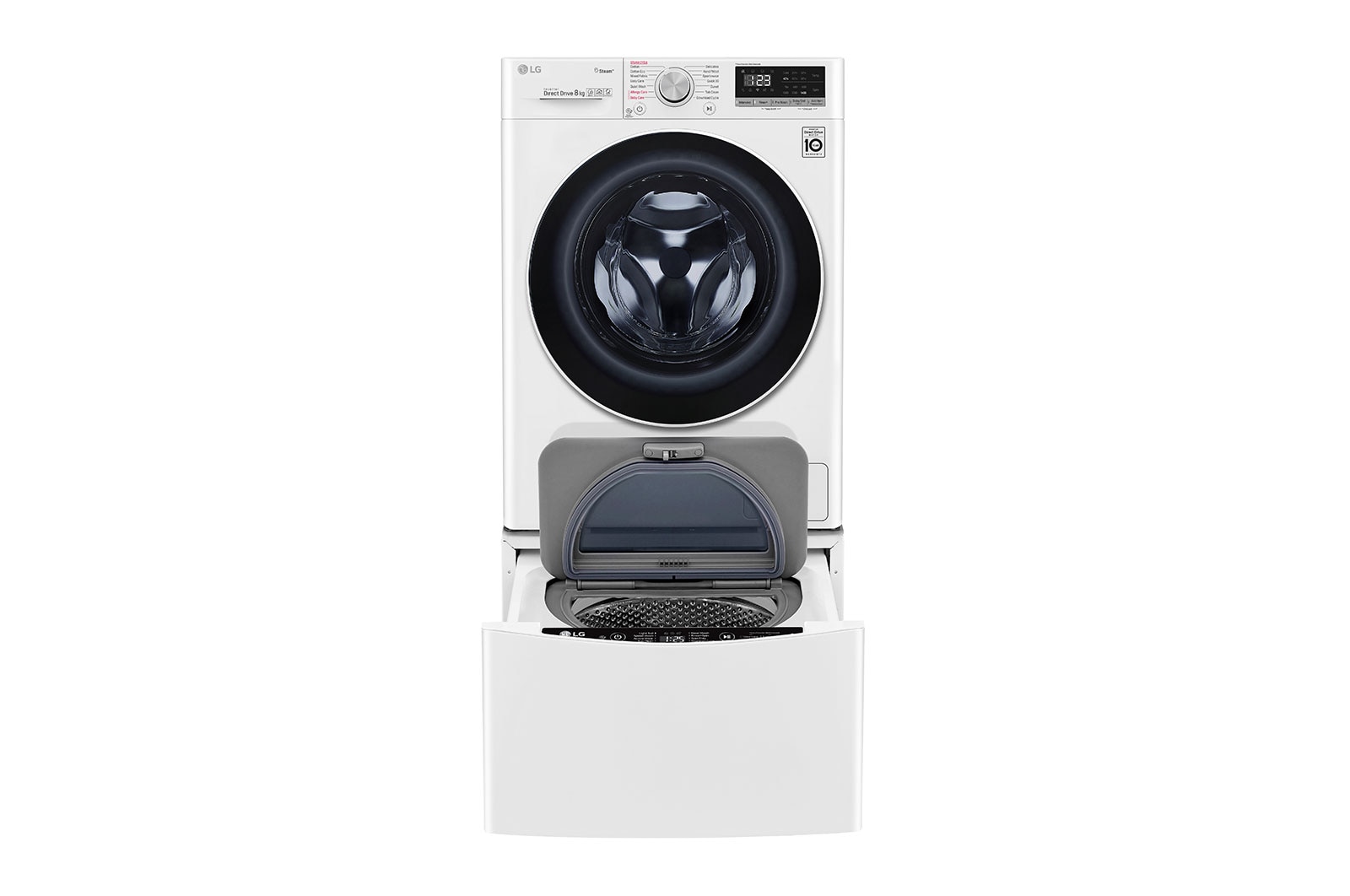 lg 8kg front load washing machine wv5 1408w