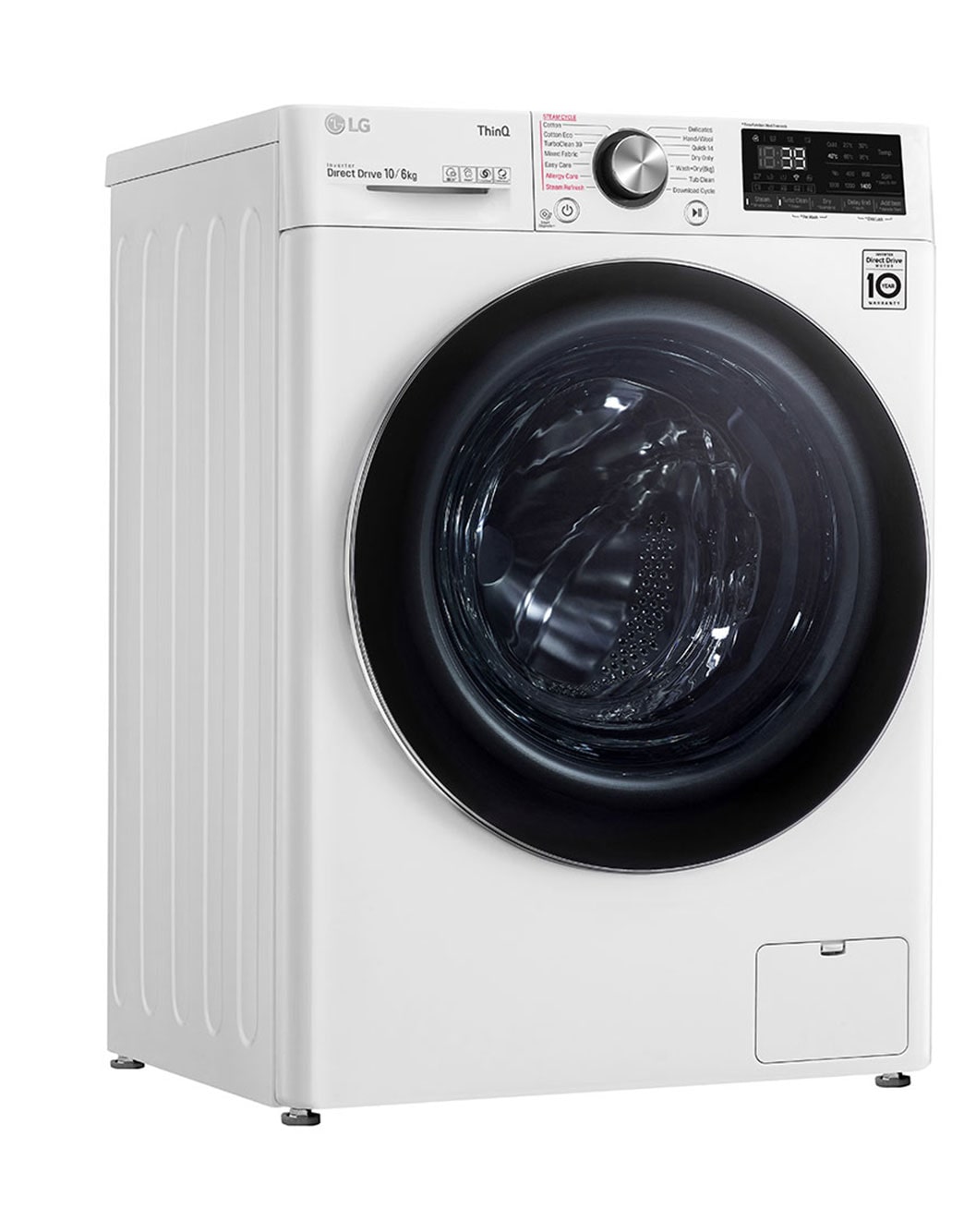 lg wvc9 1410w 10kg 6kg front load washer dryer combo