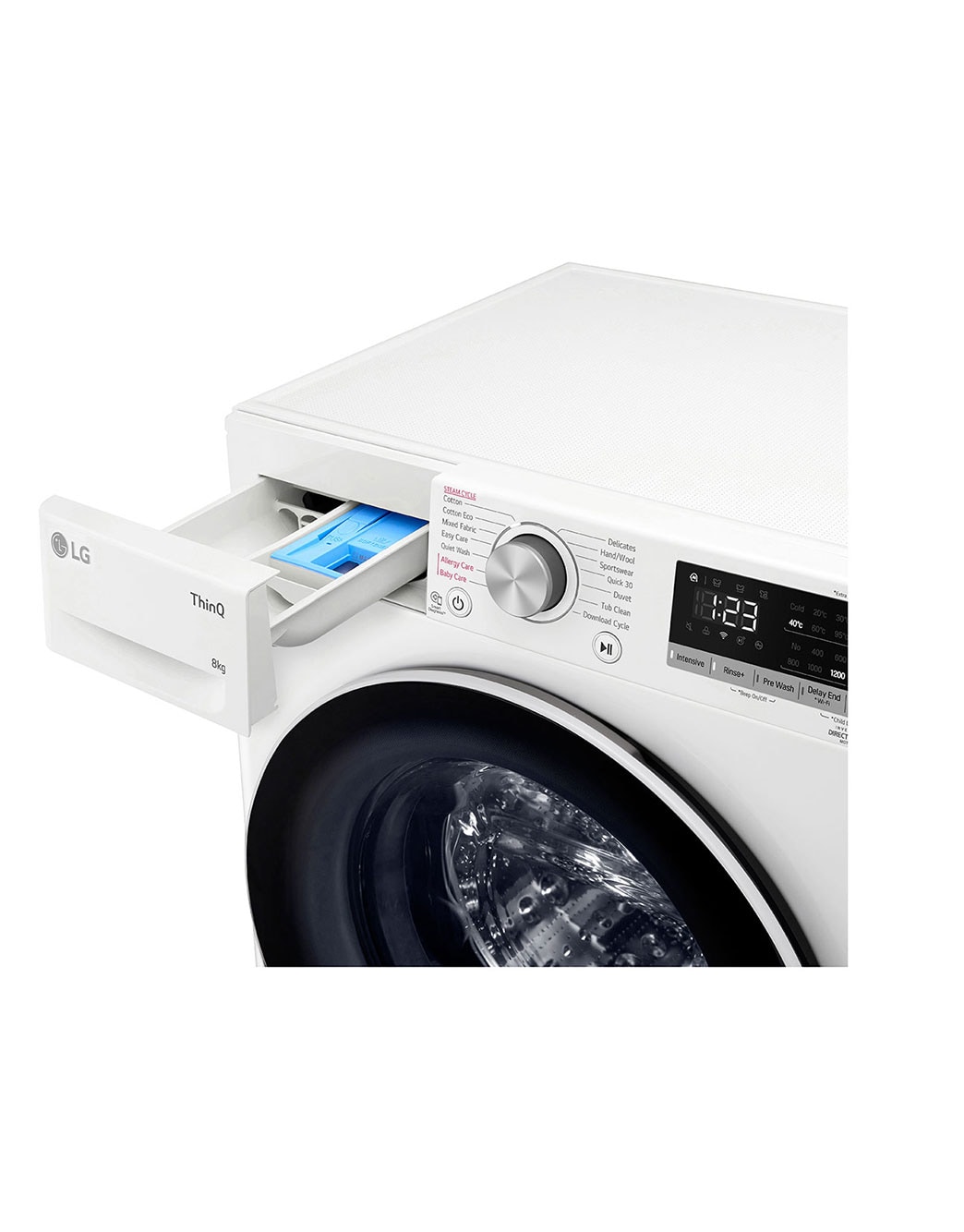 LG WV5-1208W 8kg Slim Series 5 Front Load Washing Machine (White