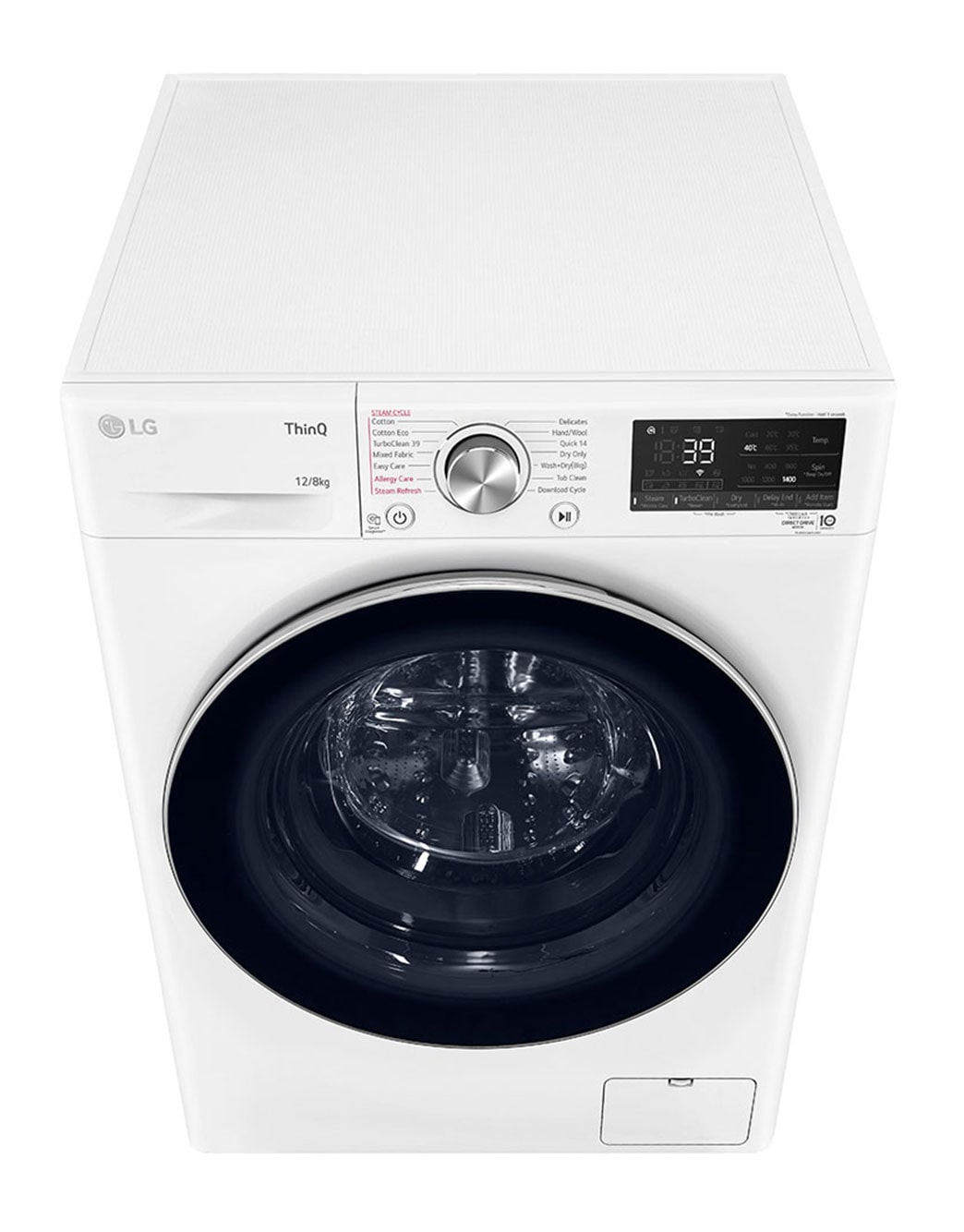 12/8kg Series 9 Washer Dryer Combo WVC9-1412W | LG Australia