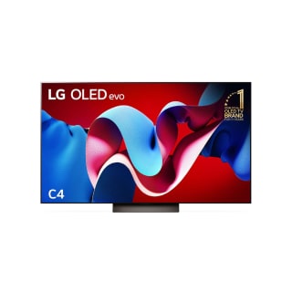 LG OLED TV front view