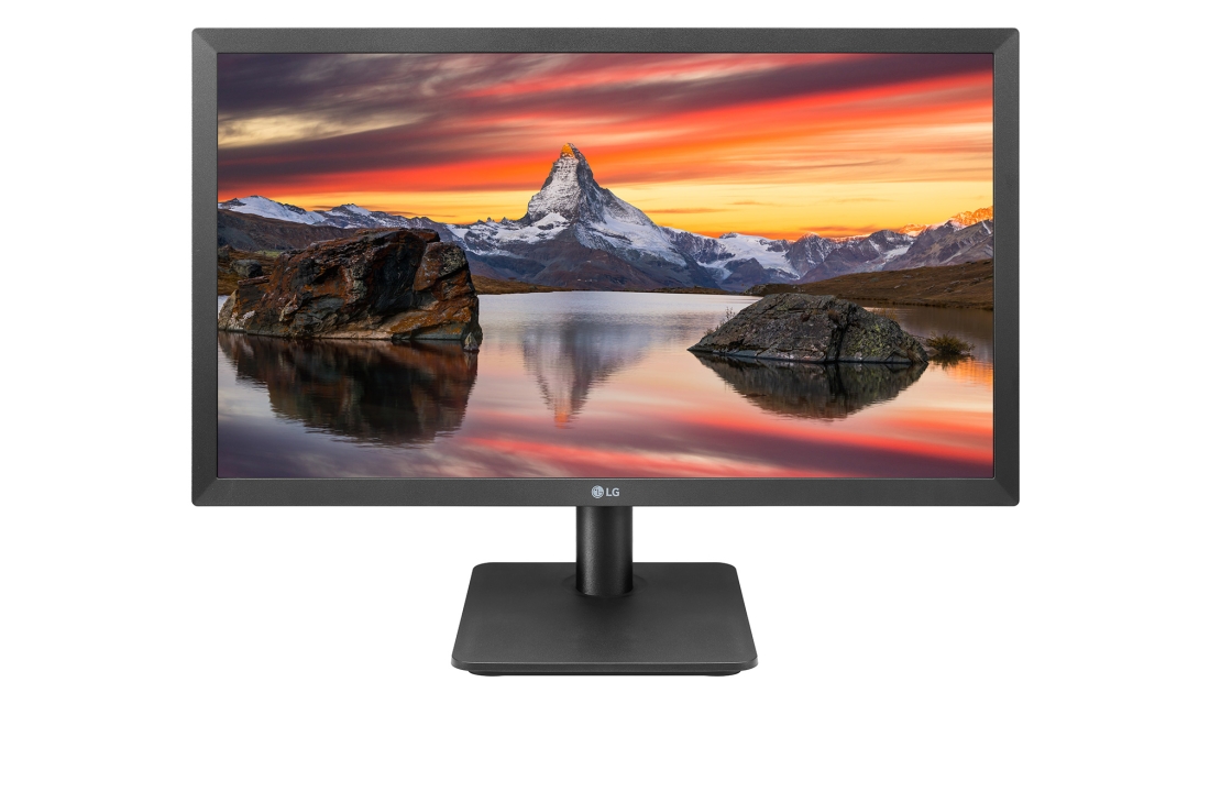 LG 21.45'' Full HD Monitor with AMD FreeSync™, front view, 22MP410-B