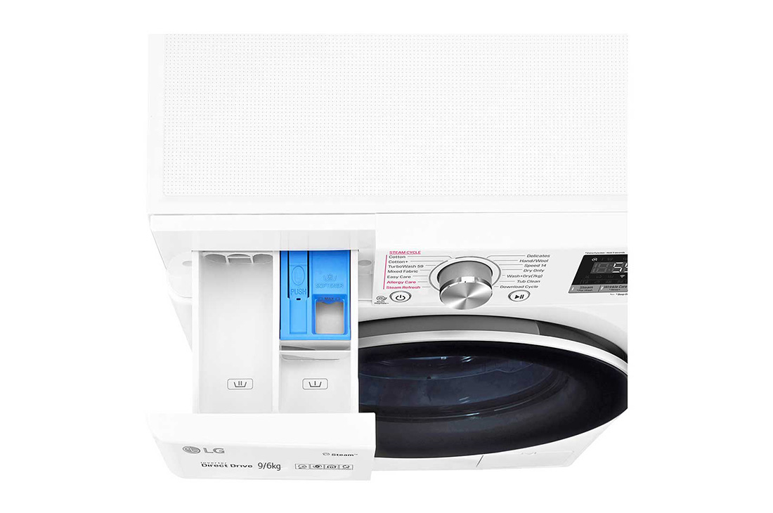 Lg washing machine front load 6kg store tub clean