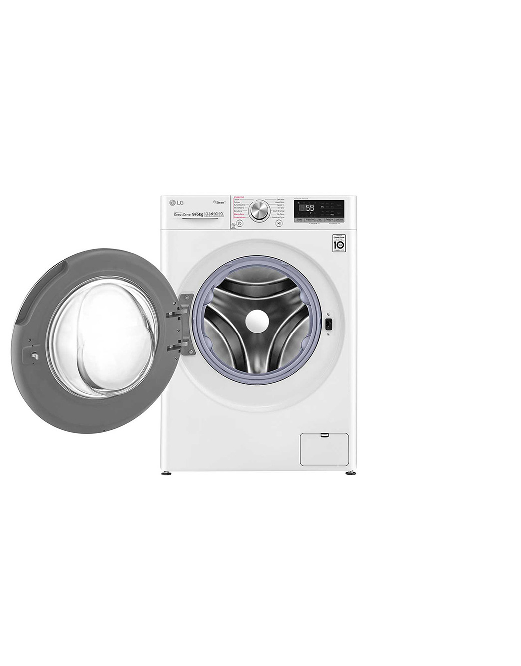 9 6KG TurboWash Front Load Washer Dryer in White LG BD