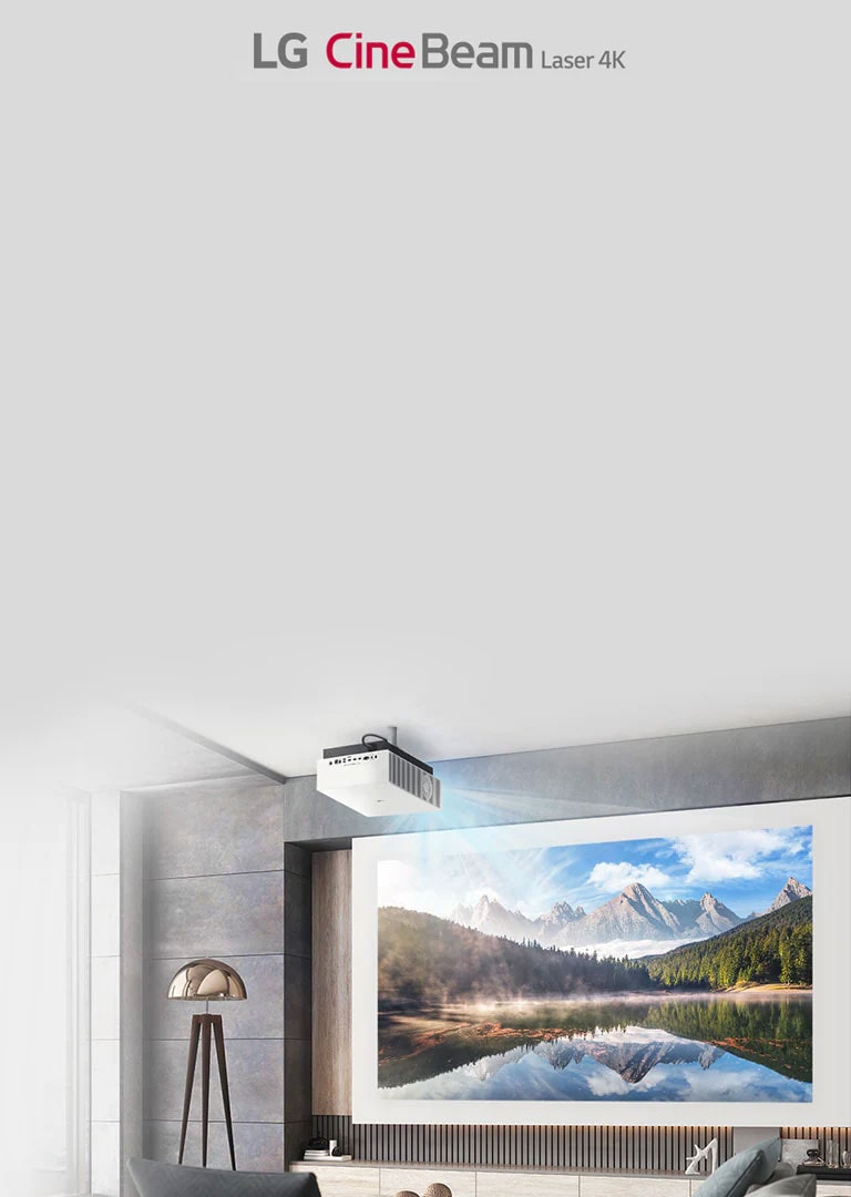 LG Cinebeam 4k banner