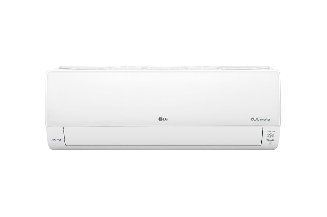 LG DUALCOOL Deluxe, 6.6kW, climatisation de luxe avec DUAL Inverter et UVnano™, Vue de face, DC24RK