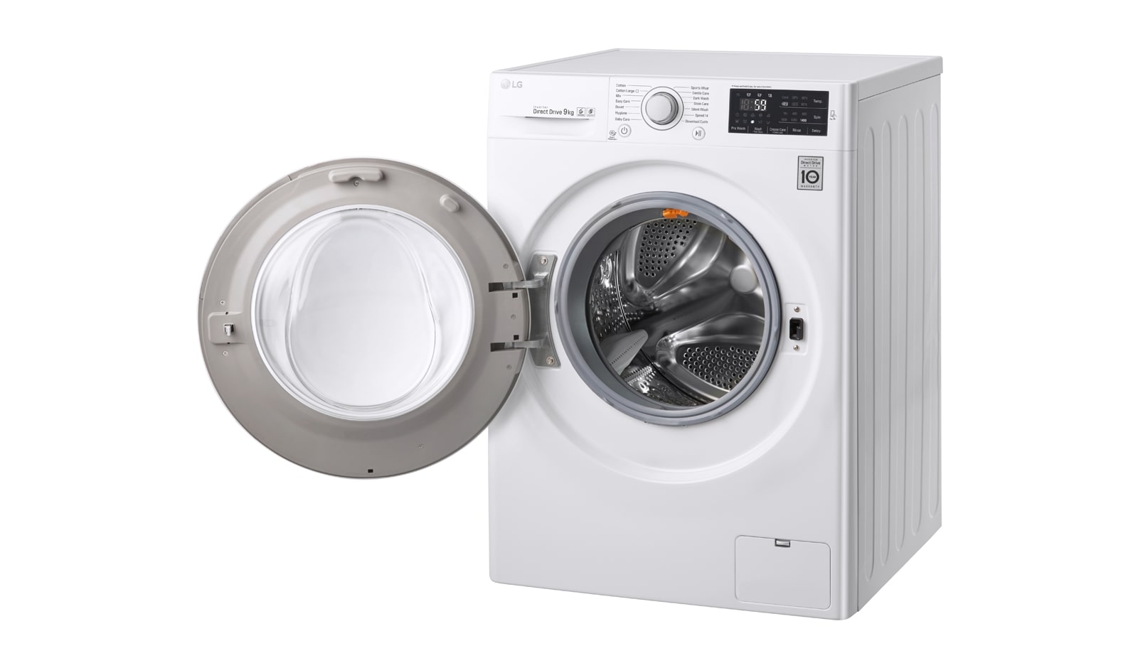 Lave-linge 9 kg - 59L, AI Direct Drive™, Moteur Direct Drive™ garanti 10  ans, D - LG F92N23WH