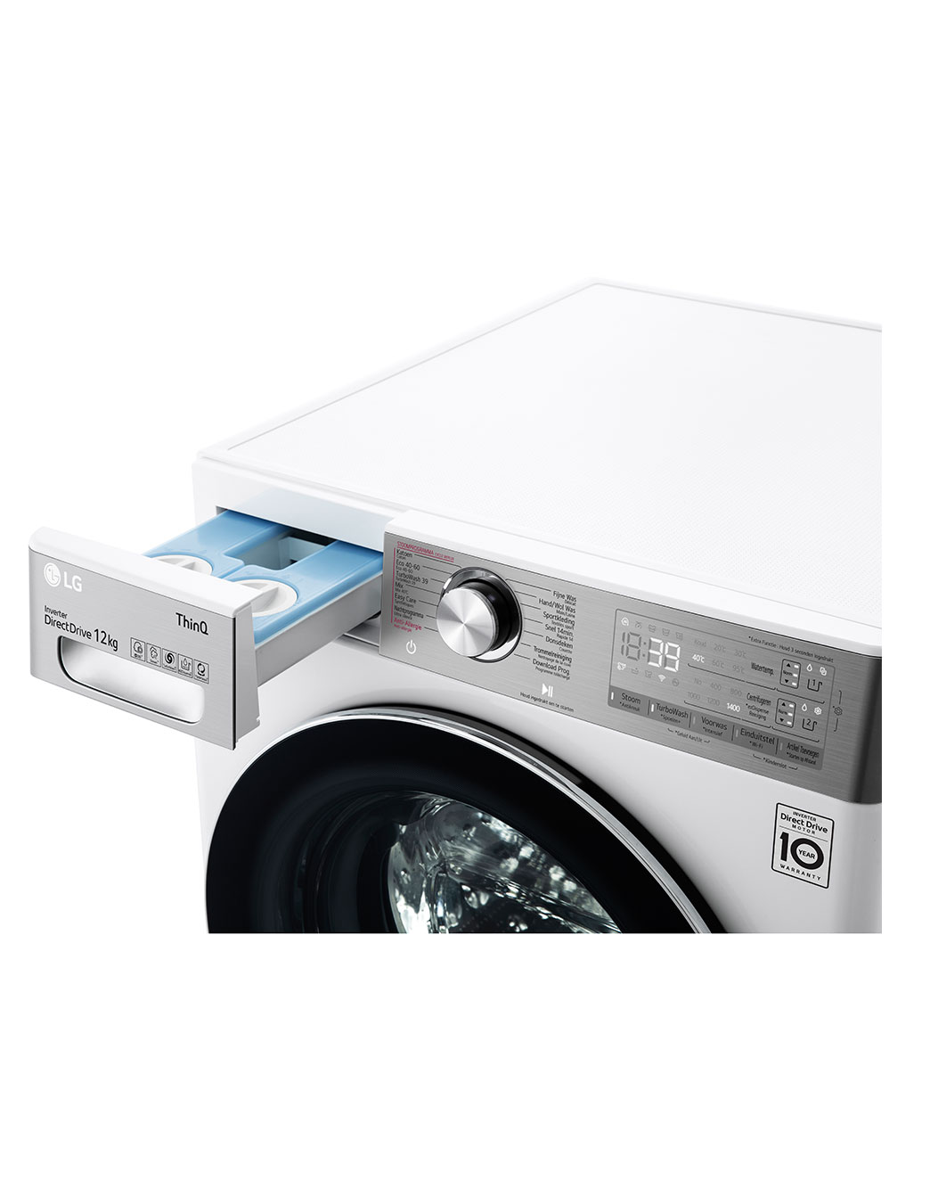 LG TurboWash™ 39 – Lavage Optimale En 39 Minutes | Moteur AI DD.