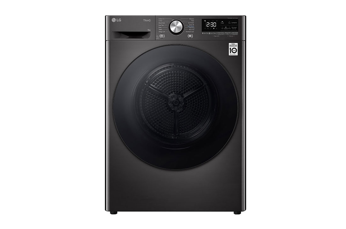 LG Sèche-Linge RH90V9ZVEN | Capacité 9 kg | A+++, Front View, RH90V9ZVEN