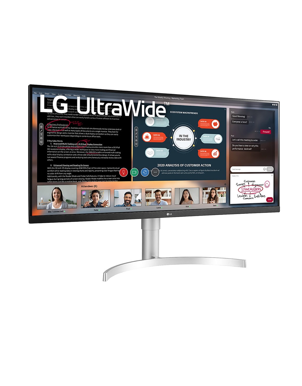 Moniteur PC - LG ultra large incurvé - 34 pouces - HDMI