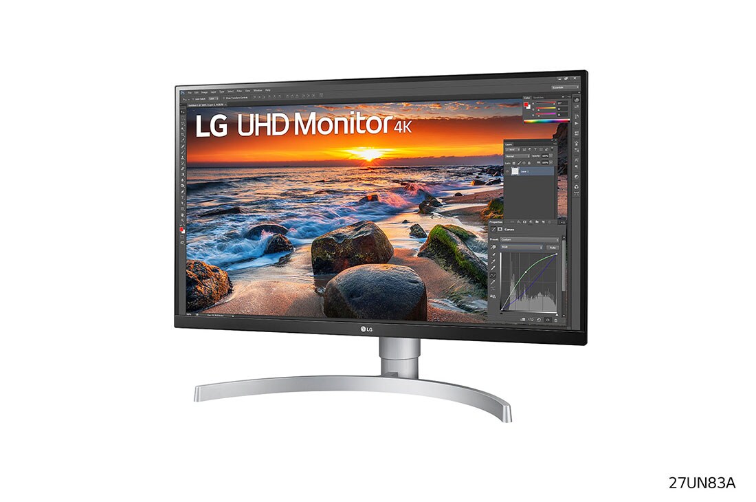 LG Electronics UHD 4K Monitor 27UN83A-W, 27 pièces, Algeria