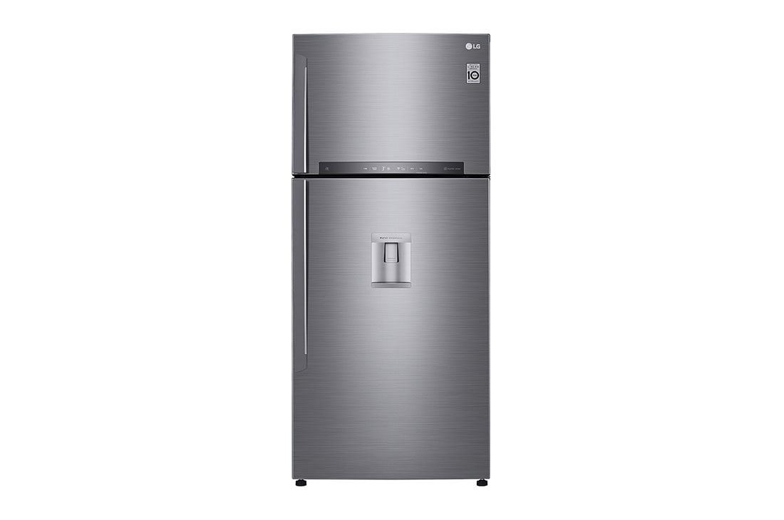 LG Хладилник С Горно Замразяване с DoorCooling+™ технология, 509 L Капацитет, GTF744PZPZD