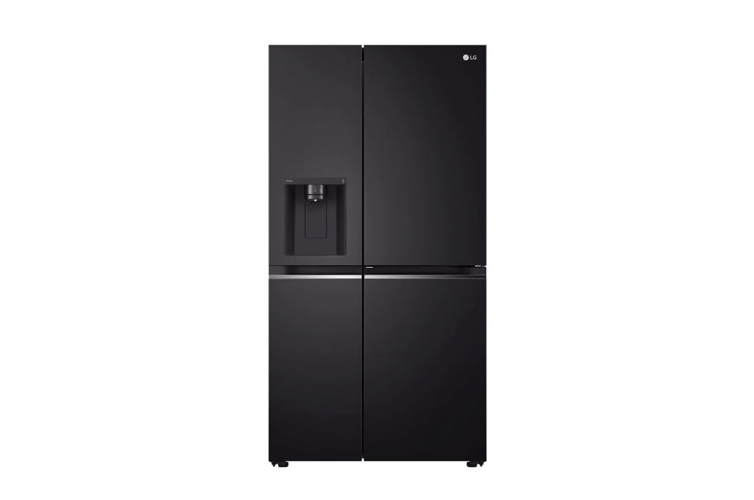 LG Door-in-Door™ Side-by-Side хладилник, DoorCooling+™ и ThinQ™ технология, 635 L капацитет, GSJV70WBTF, GSJV70WBTF