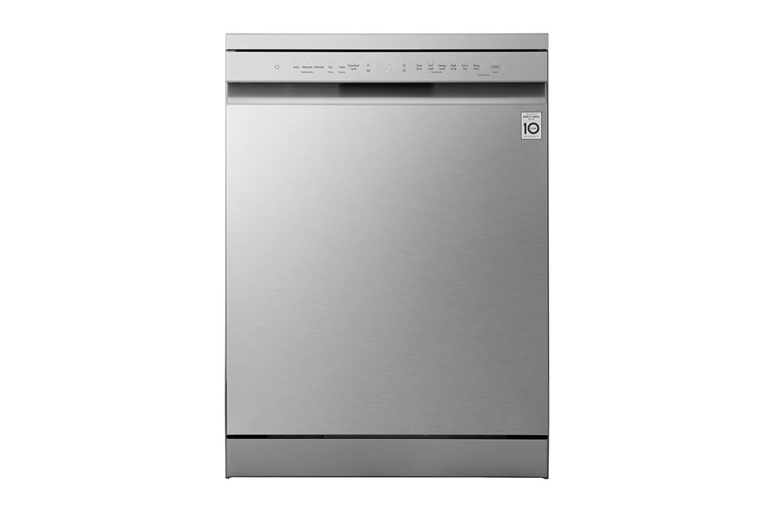 LG QuadWash™ Съдомиялна, 14 комплекта съдове, DF243FV