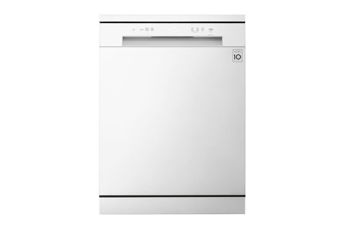 LG QuadWash™ Съдомиялна, 14 комплекта съдове, Front, DF142FW