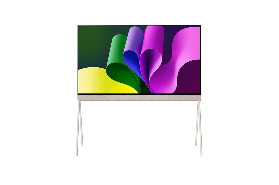 LG 55-инчов LG OLED Objet Collection Posé 2024, Posé, гледан отпред., 55LX1T6LA