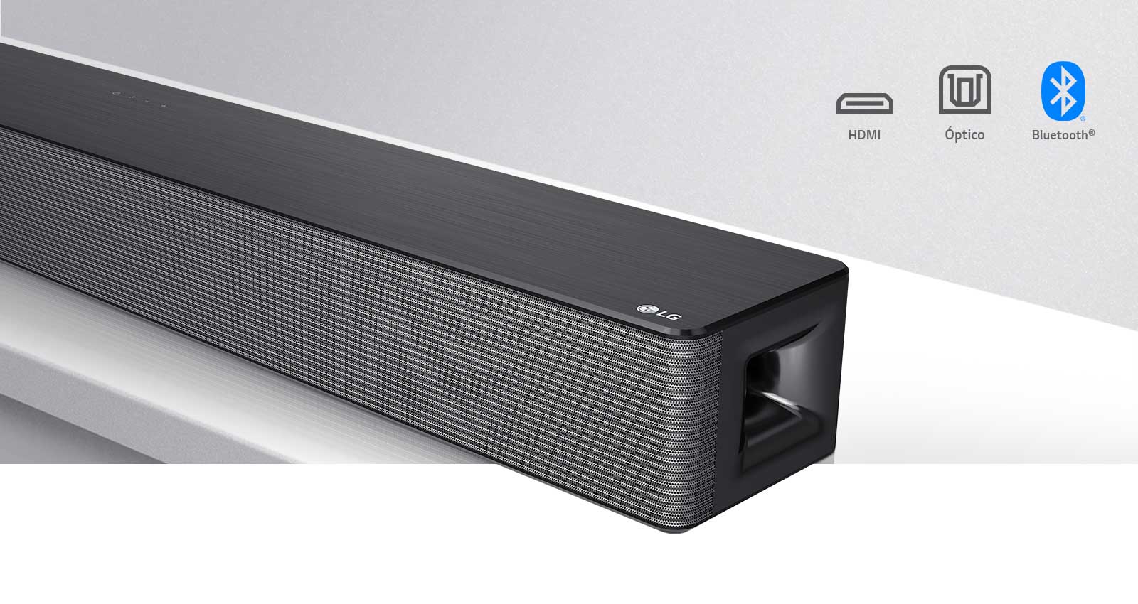 soundbar lg snh5 com 4.1 canais