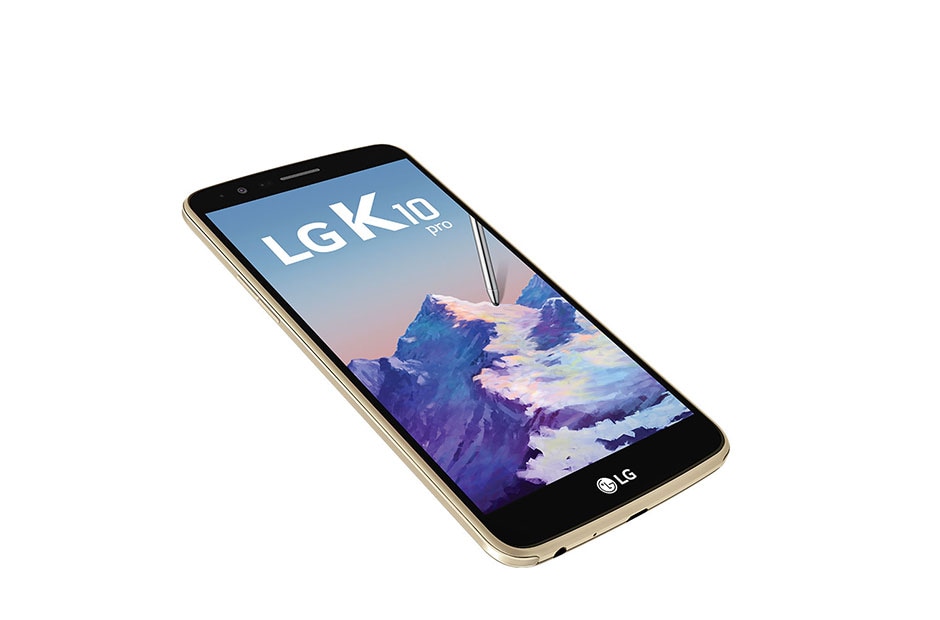 LG K10 Pro Dourado - LGM400DF | LG Brasil