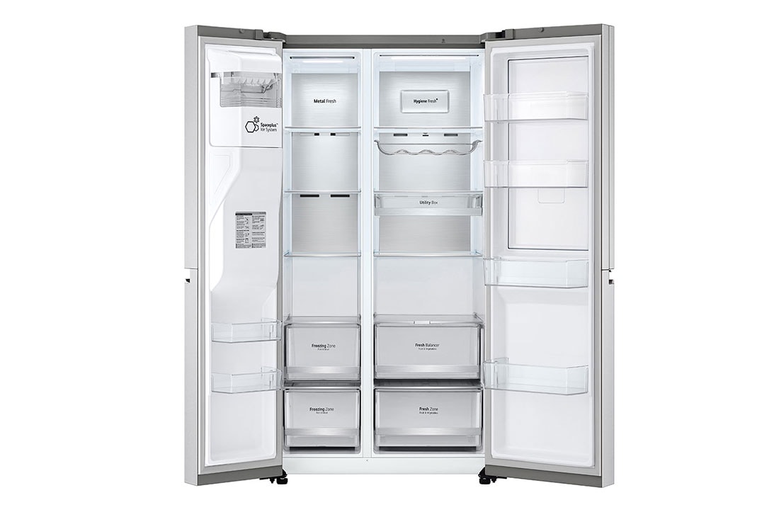 Refrigerador Smart Side by Side UVnano 611l GC-L257SLPL Motor Inverter 127v  LG - Sam’s Club – Faça suas compras online