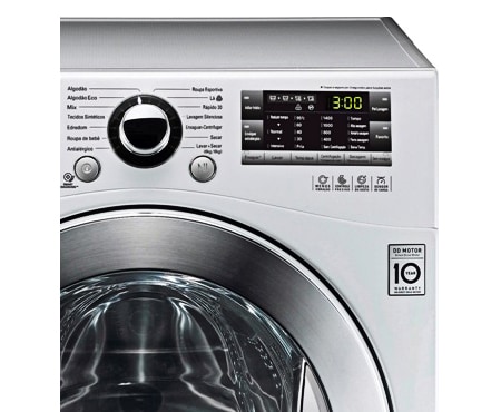 Máquina Lavar e Secar Roupa LG WT1210BBF Preto Cinza 12/ 10Kg 1400Rpm –  MediaMarkt