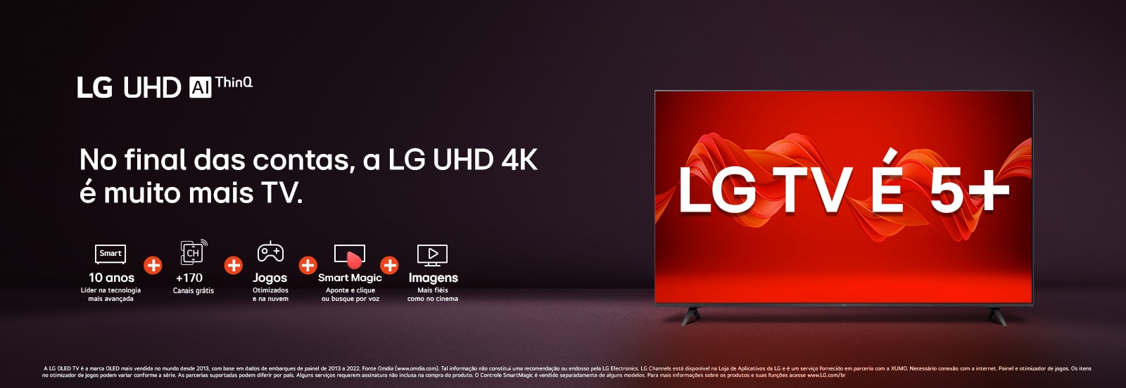 LG UHD 43'' UQ8050 Smart TV con ThinQ AI (Inteligencia Artificial)