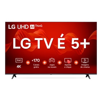 Pantalla LG 60 Pulgadas UHD 4K Smart TV AI ThinQ 60UP7705PSB a