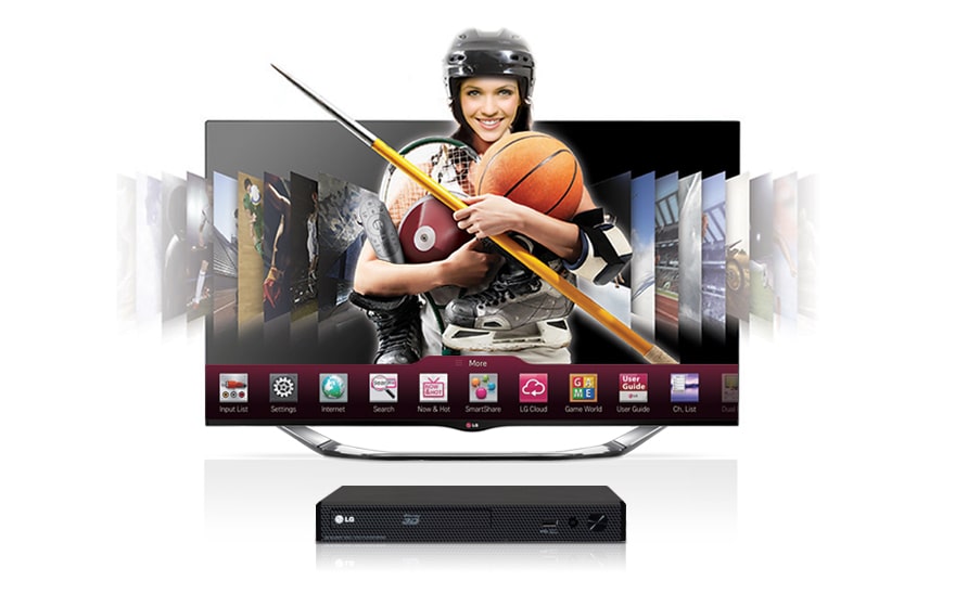 LG Reproductor Blu-Ray 3D. Disponible en Venezuela