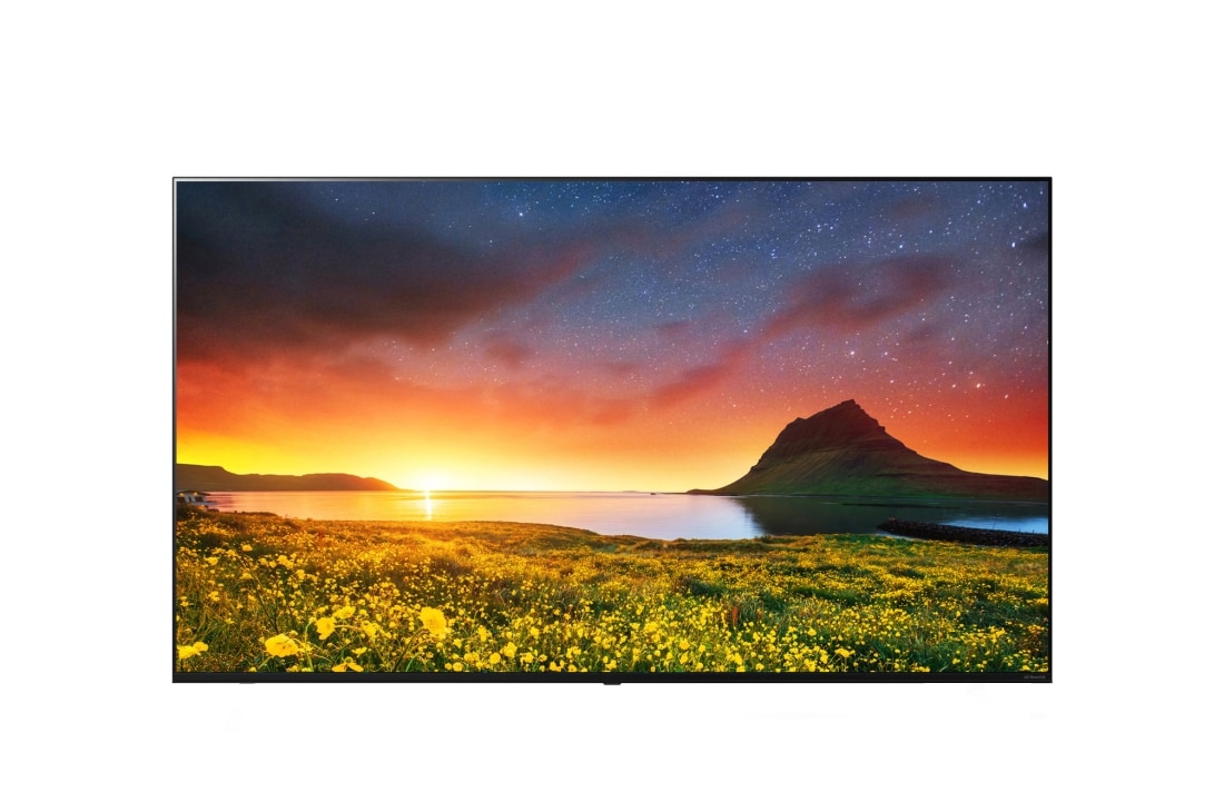 LG 4K UHD Hospitality TV con Pro:Centric Direct, Front view with infill image, 75UR770H9UD
