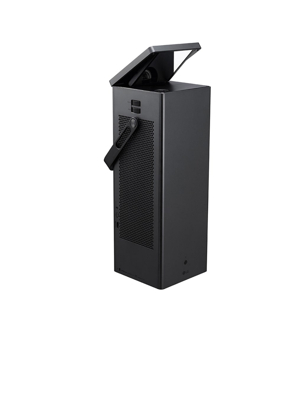 LG 4K UHD Proyector Laser, sides view , HU80KA