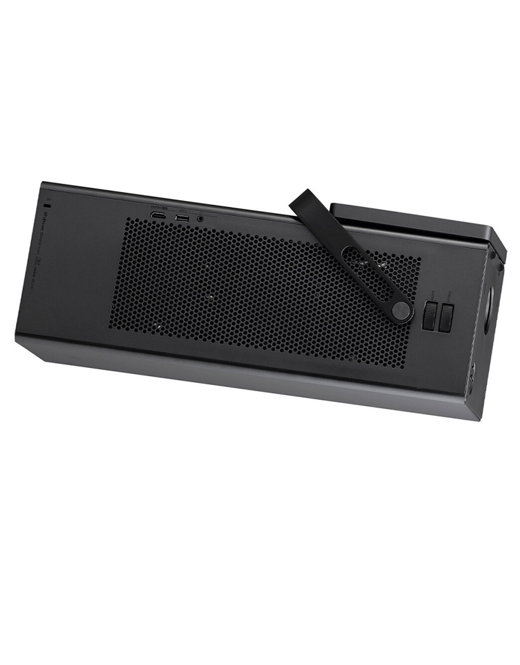 LG 4K UHD Proyector Laser, sides view , HU80KA