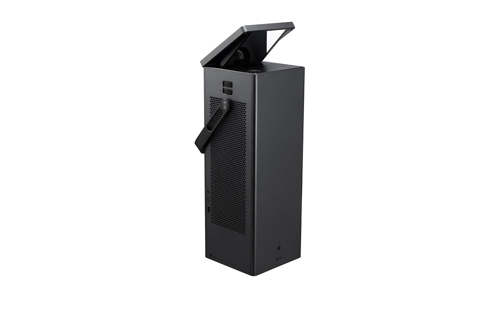 LG 4K UHD Proyector Laser, sides view , HU80KA