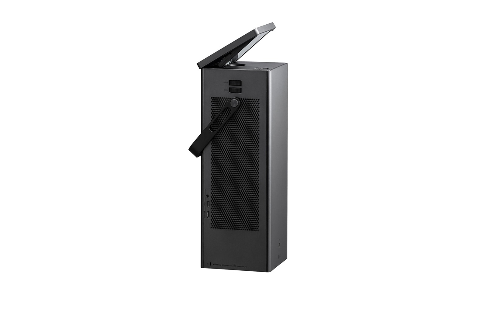 LG 4K UHD Proyector Laser, sides view , HU80KA