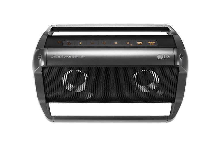 Lg pk5 portable bluetooth sales speaker with meridian technology