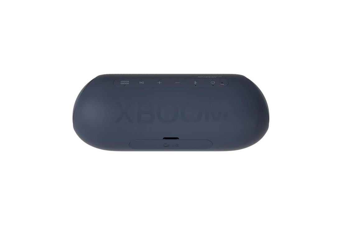 Altavoz Portátil LG XBOOM Go PL5 – Bluetooth 5.0, 20W, 18h de batería,  Resistencia al agua IPX5, Color Azul Marino – Shopavia