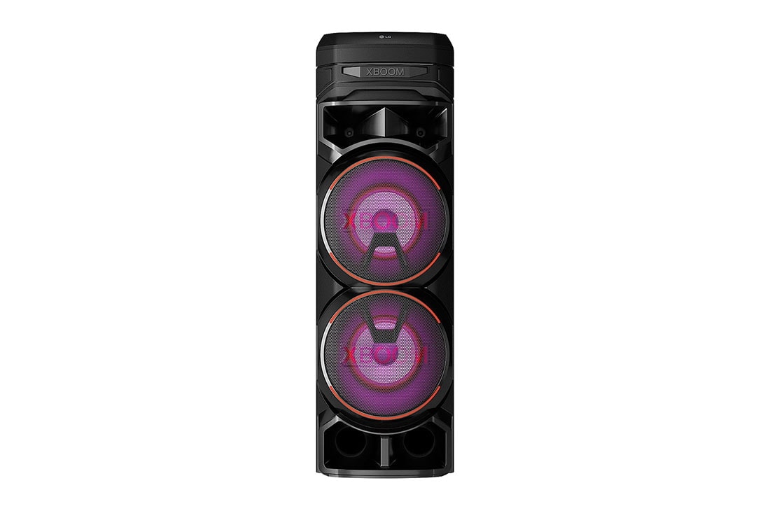 Altavoz con Microfono Karaoke, Altavoz Bluetooth con Luces/LED RGB Grande,  2 Potentes Altavoces y Som