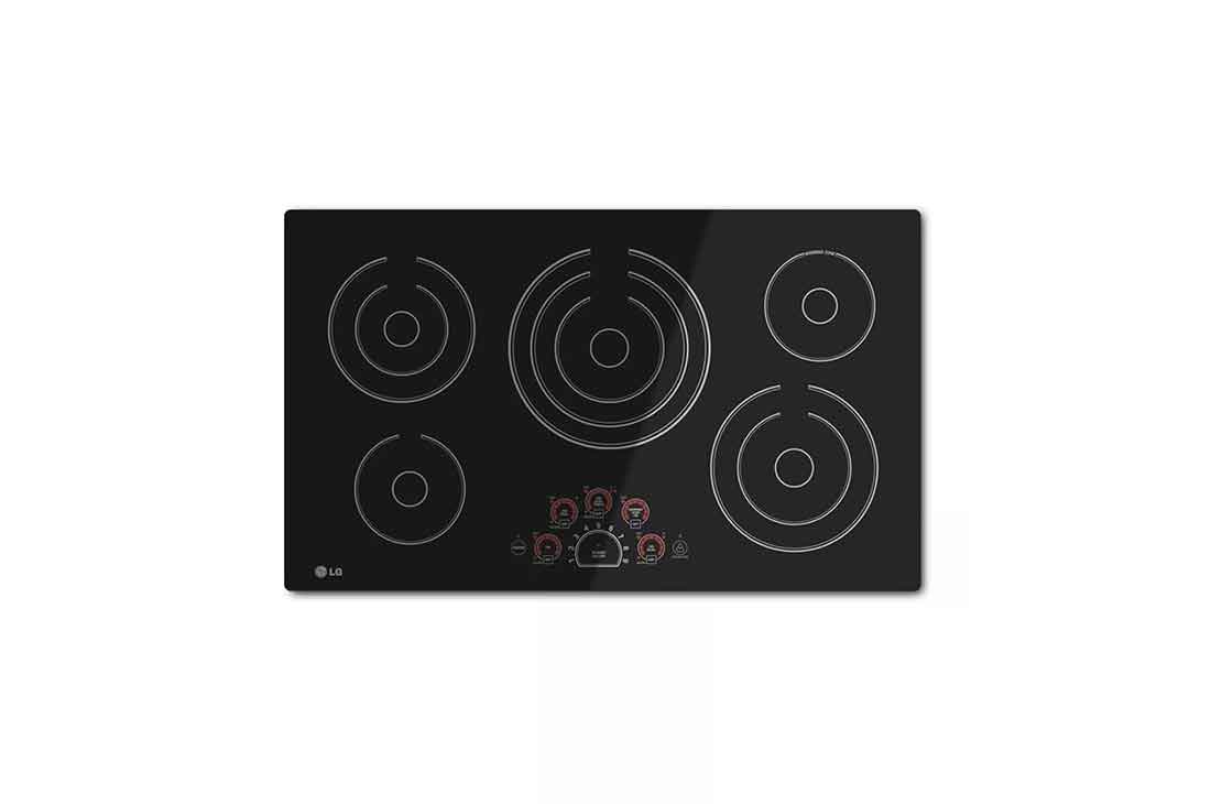 LG Cooktop Eléctrica 36'' LG Studio Controles SmoothTouch™, Top, LCE3610SB