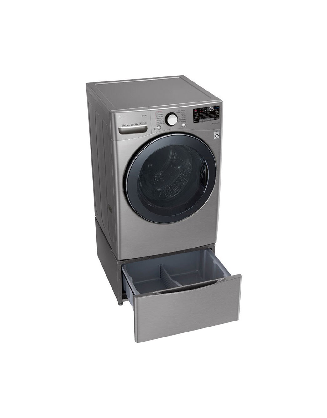 Pedestal de Almacenamiento para lavadoras de 27, color Acero - WDP4V