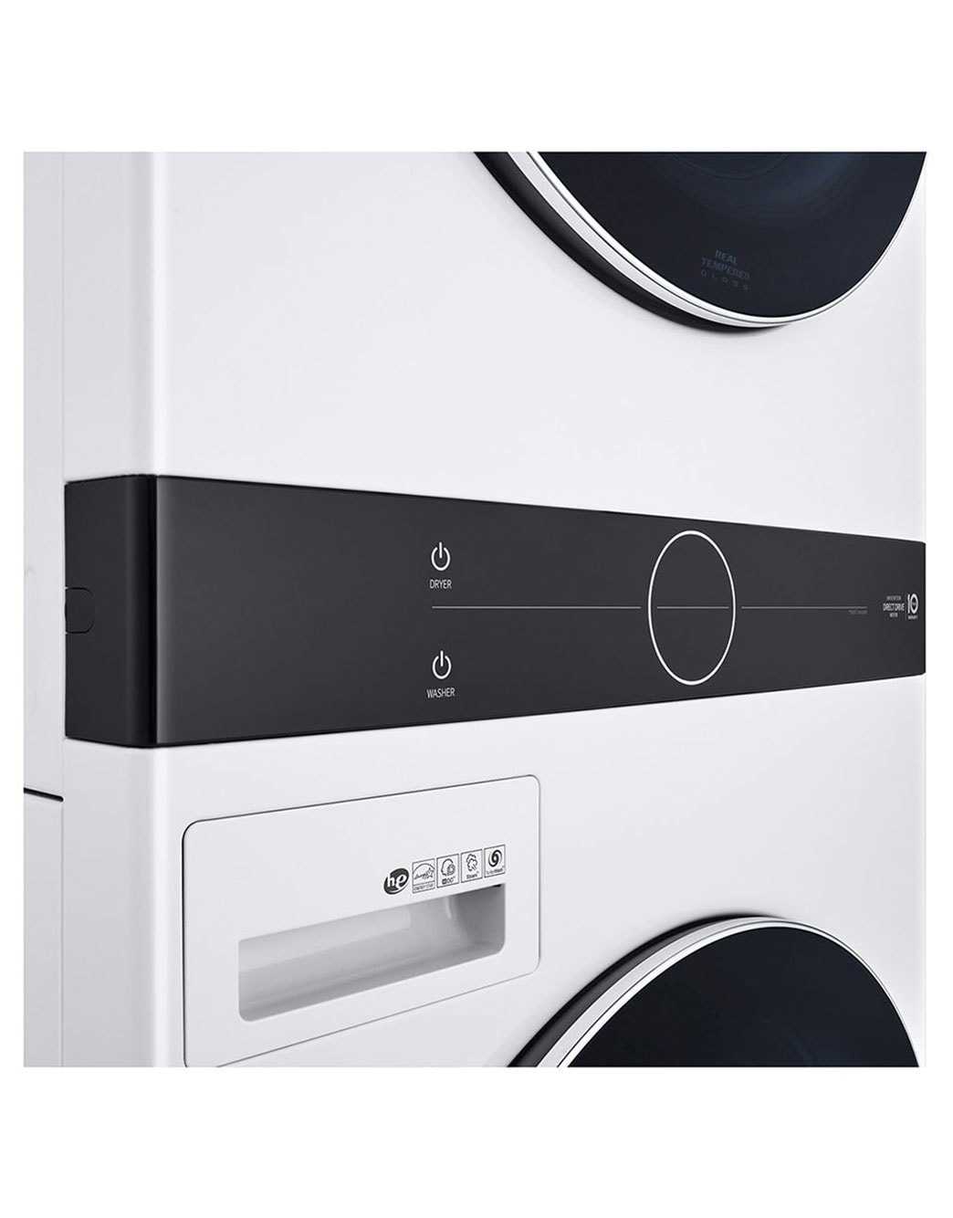 LG Torre de Lavado WashTower™ 22kg (lavado)/ 22kg (Secado Electrica), AI ThinQ - Blanco, LG TORRE DE LAVADO con Control Central, WK22WS6, WK22WS6, WK22WS6E