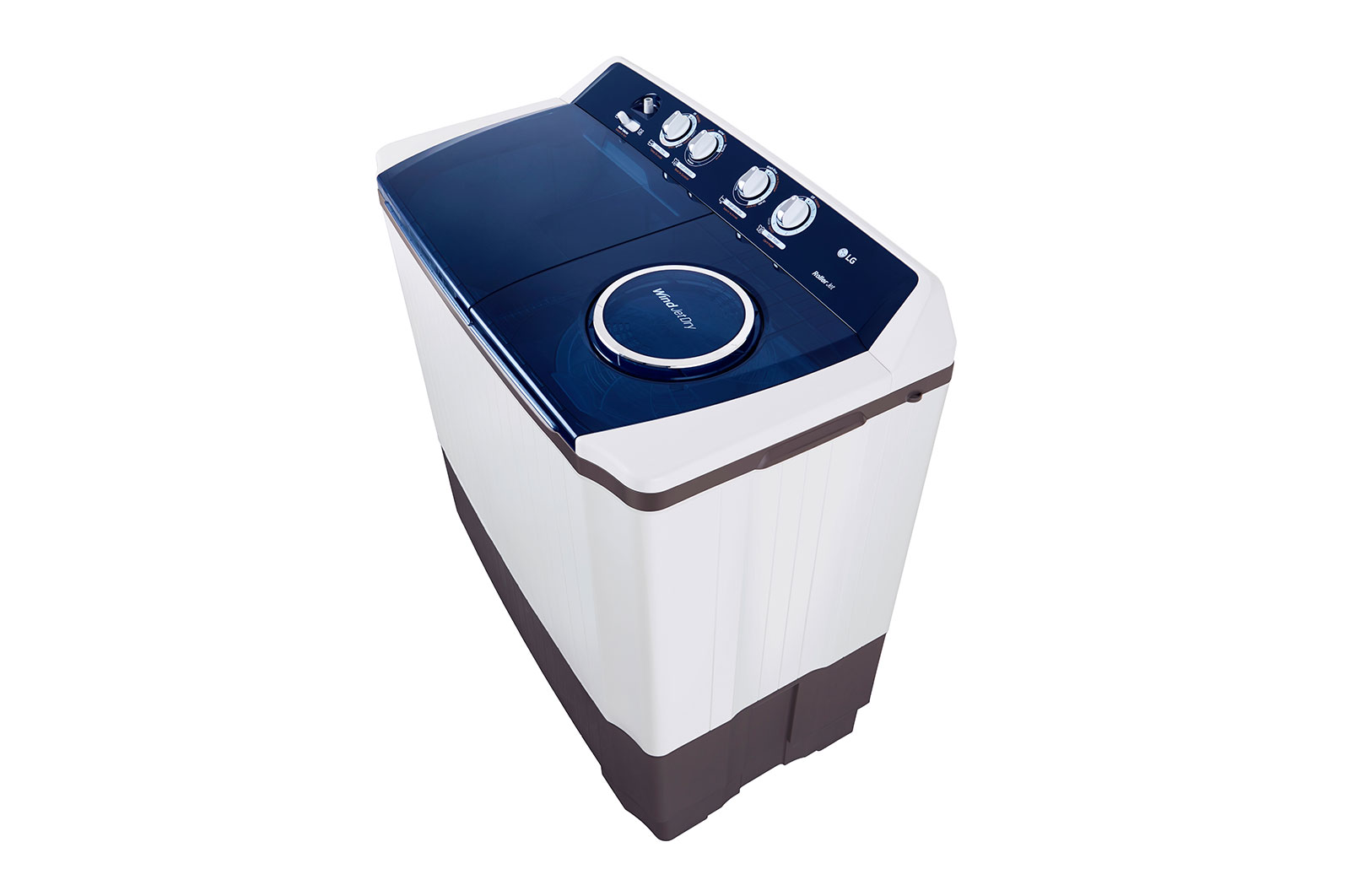 LG Lavadora Doble tina Carga Superior 16.5Kg/10kg  Filtro Atrapa pelusas Wind Jet Dry color Blanco , WP18WAR, WP17WAR