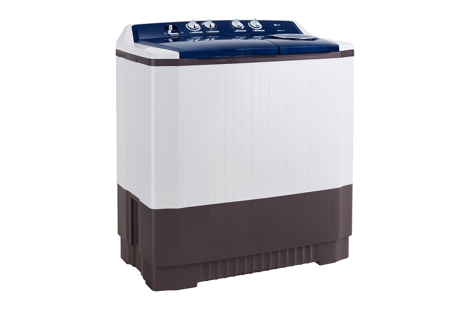 LG Lavadora Doble tina Carga Superior 16.5Kg/10kg  Filtro Atrapa pelusas Wind Jet Dry color Blanco , WP18WAR, WP17WAR