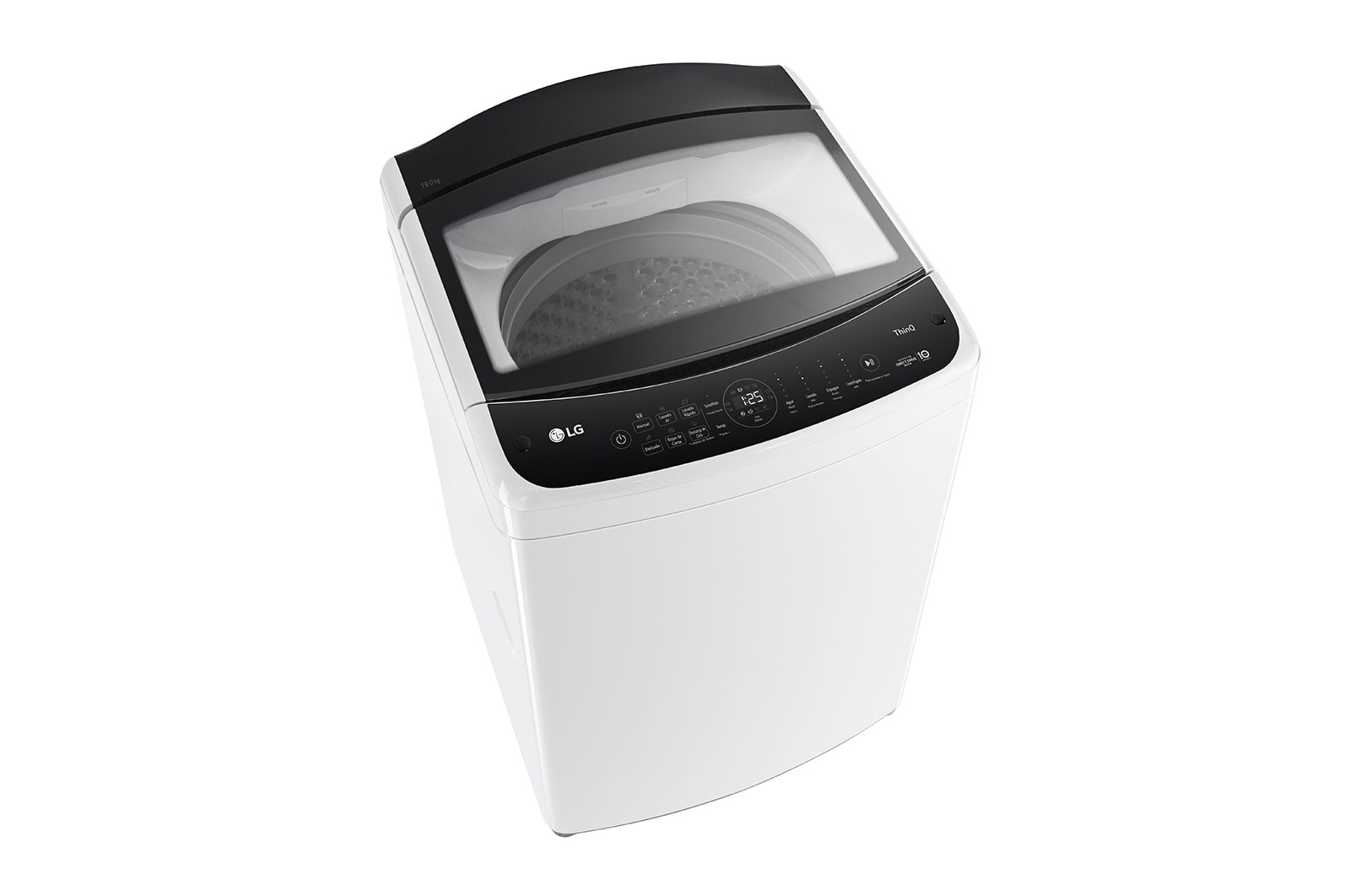 LG Lavadora Carga Superior LG 19Kg  Motor Inverter Direct Drive™ Sistema 6 Motion Blanco, WT19WV6, WT19WV6