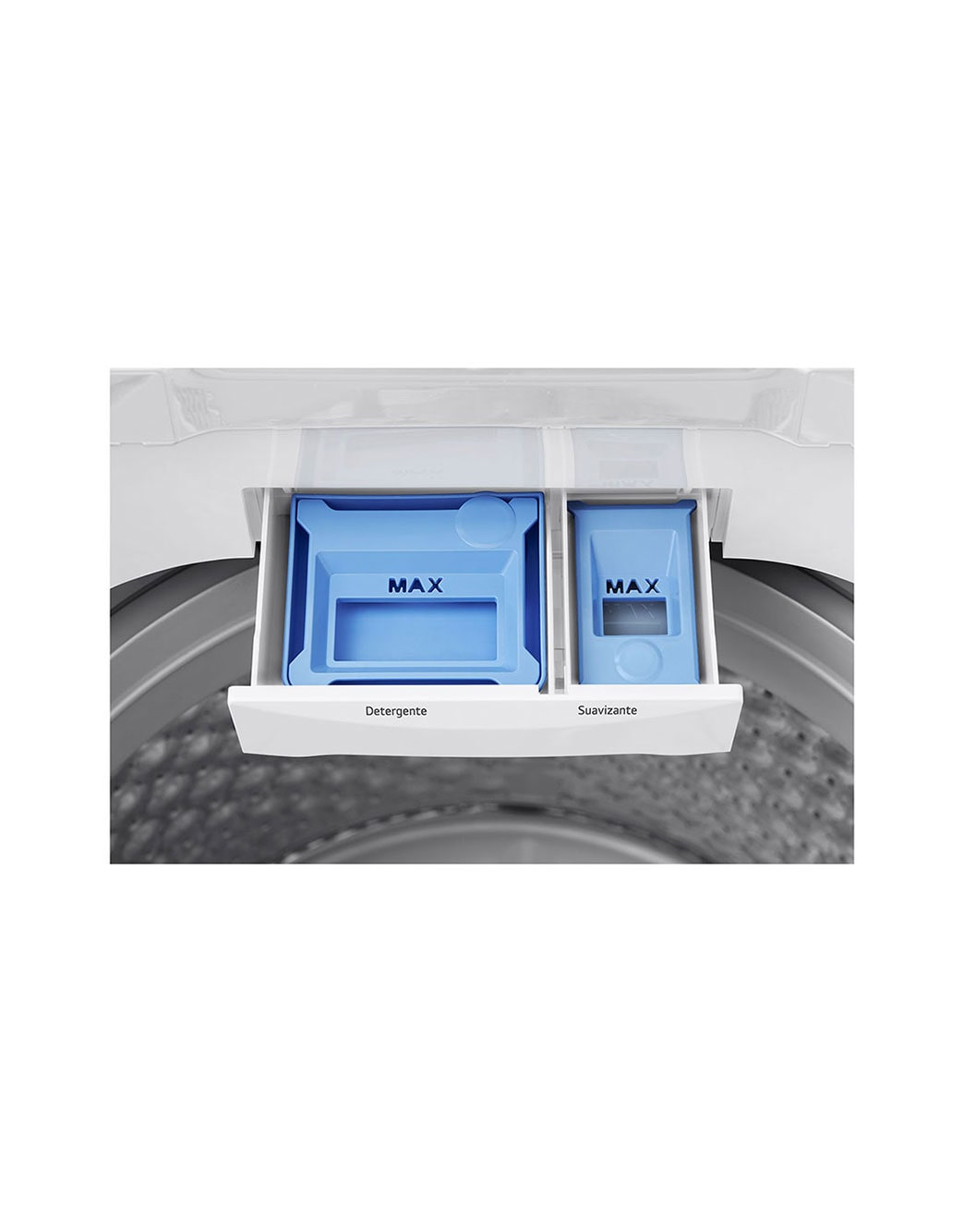 LG Lavadora Carga Superior LG 19Kg  Motor Inverter Direct Drive™ Sistema 6 Motion Blanco, WT19WV6, WT19WV6