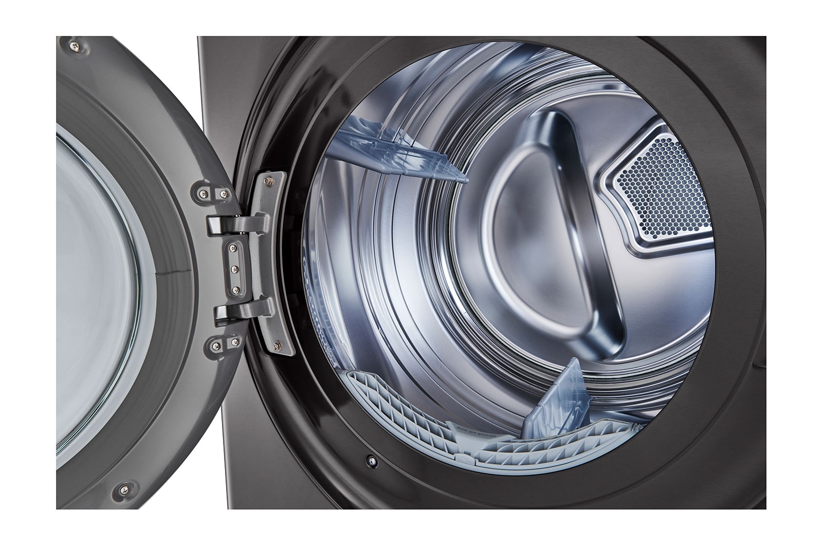 LG Torre de lavado WashTower™ con AI DD™ 25kg (Lavado)/ 22kg (Secado a Gas) ThinQ™, Negro, receptive view, WK25BS6