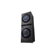 LG Torre de lavado WashTower™ con AI DD™ 25kg (Lavado)/ 22kg (Secado a Gas) ThinQ™, Negro, side view, WK25BS6, thumbnail 15