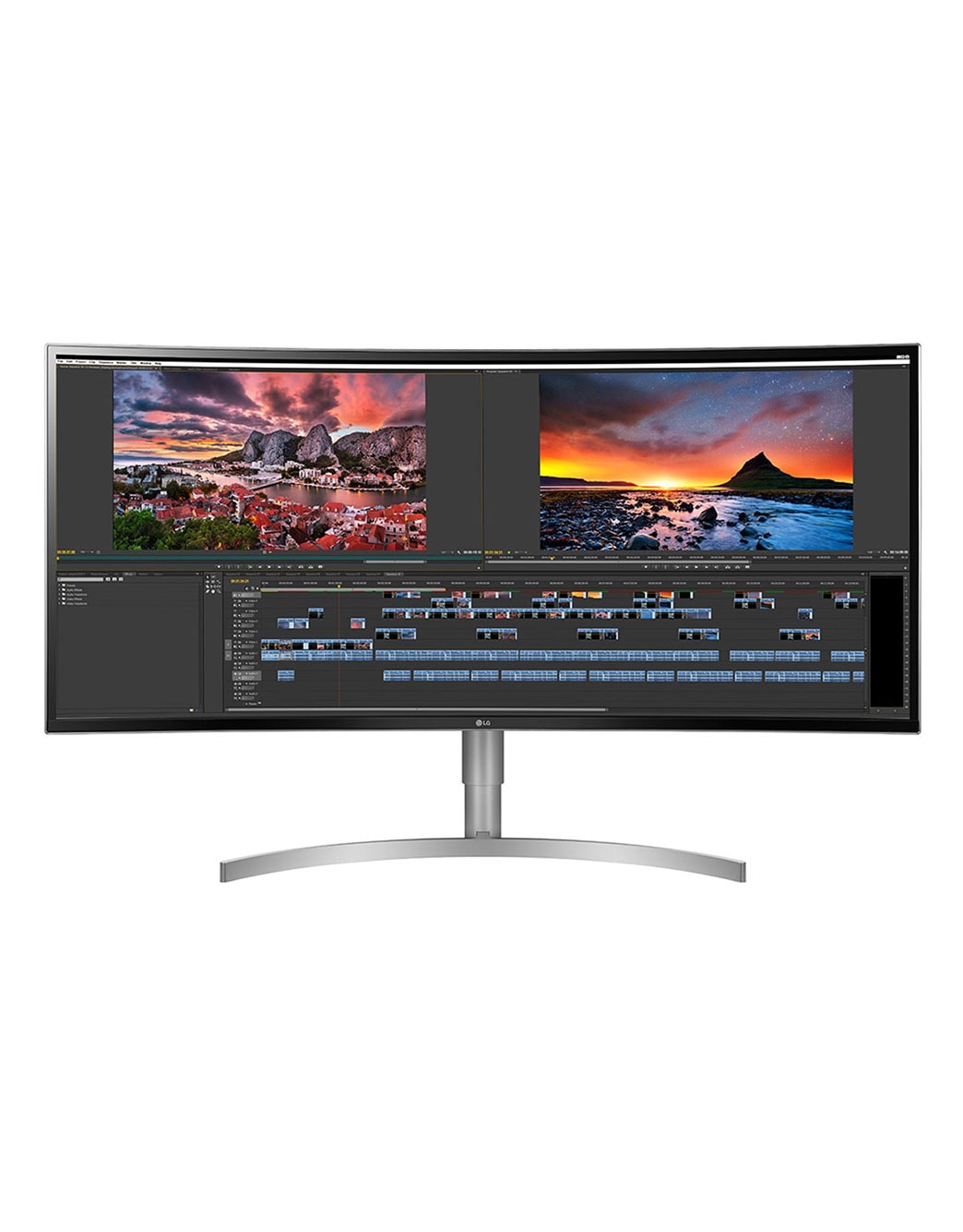 LG Monitor UltraWide™  21:9 WQHD IPS LED Curvo 38 (96.52 cm), 38WK95C-W