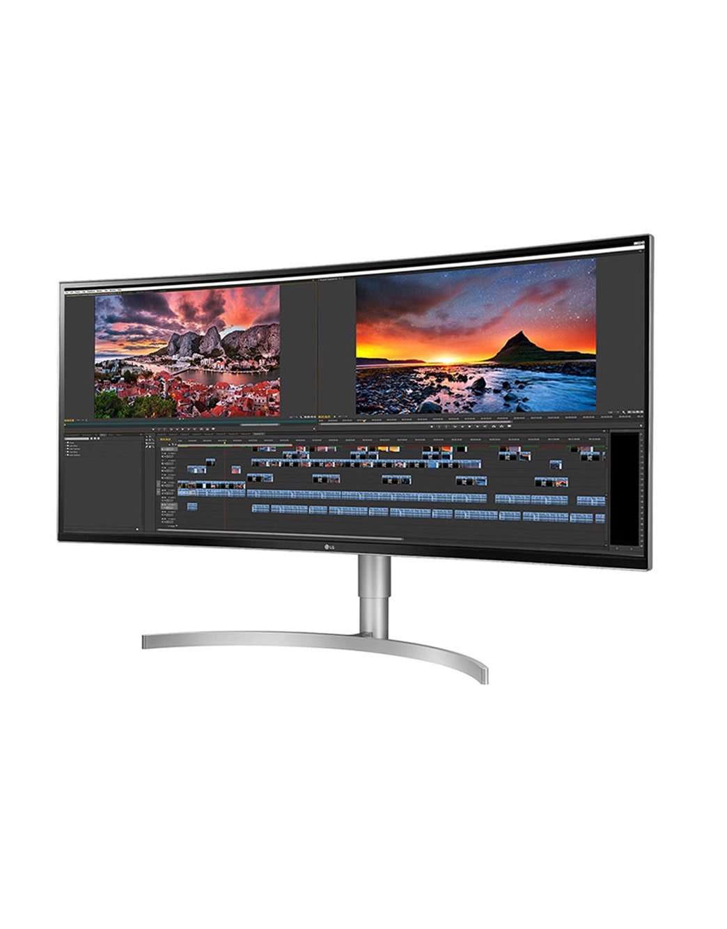 LG Monitor UltraWide™  21:9 WQHD IPS LED Curvo 38 (96.52 cm), 38WK95C-W