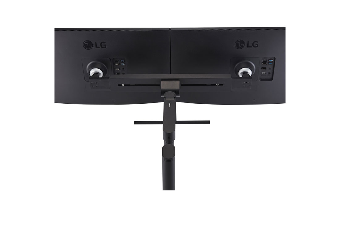 Lg Monitor Ergo Dual Qhd De Pulgadas Con Conexi N En Cadena Lg